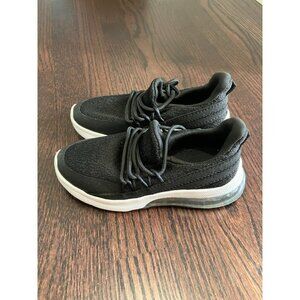 Link Kid's Athletic Walking Sneakers, Black/White, Size Kids 11